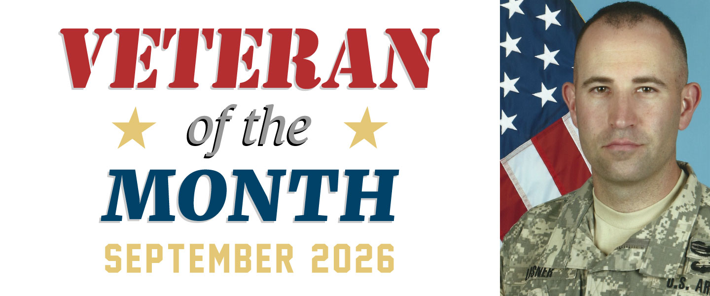 SEGAMI Veteran of the Month for September 2026, Brad Losner.