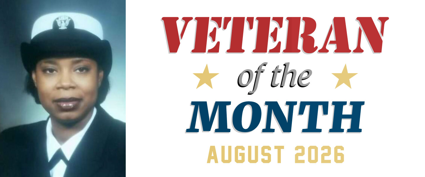 SEGAMI Veteran of the Month for August, 2026, Deonte Barfield.